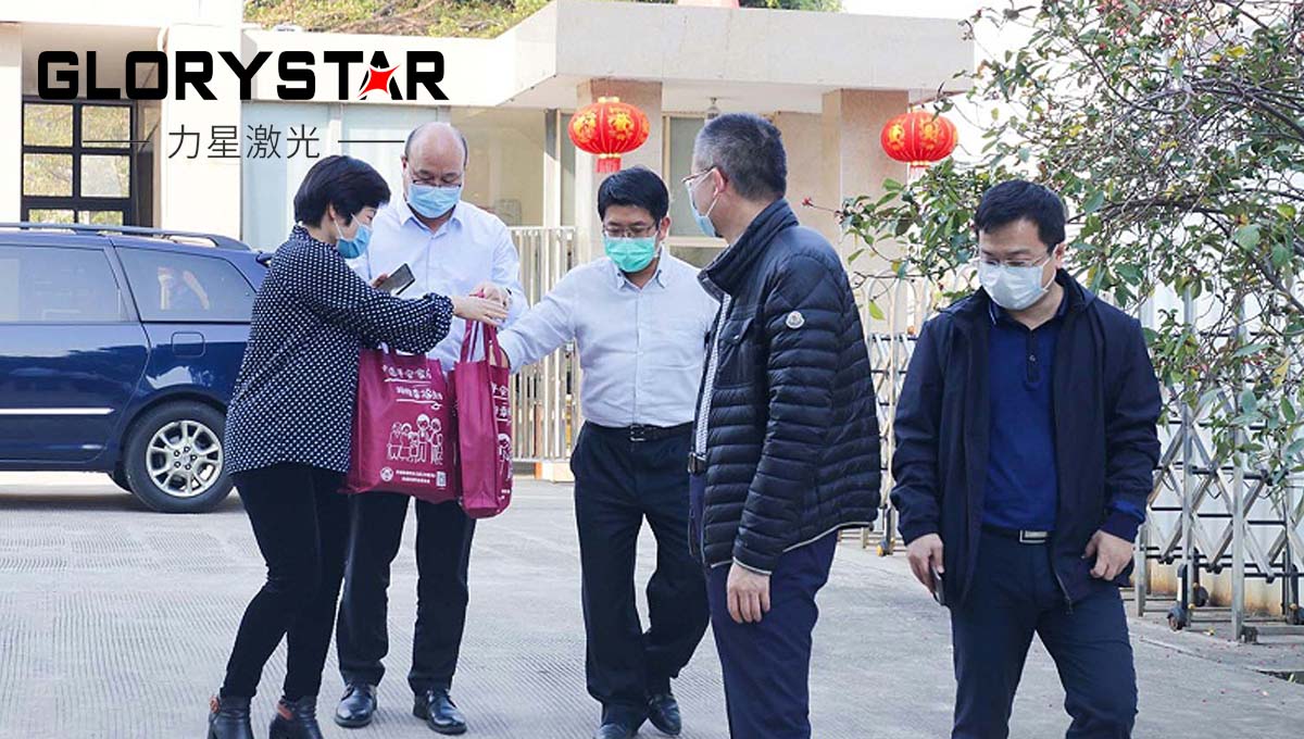 戰疫快報|東城街道黨委書記劉林宏等領導蒞臨力星激光 戰疫快報|東城街道黨委書記劉林宏等領導蒞臨力星激光