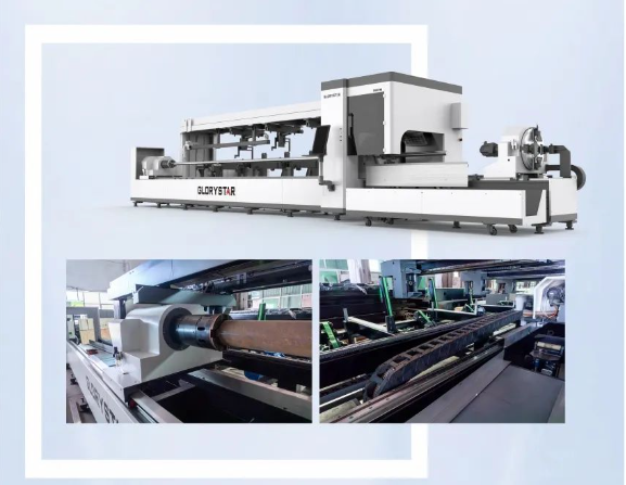 卓越品質 匠心打造！NS-6024HG三卡盤光纖激光切管機硬核征服海外客戶！