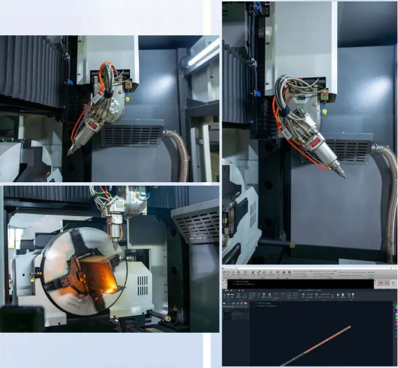 卓越品質 匠心打造！NS-6024HG三卡盤光纖激光切管機硬核征服海外客戶！