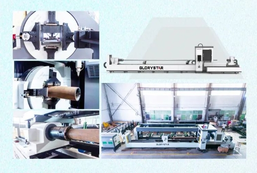 力星激光NS-6024HG三卡盤(pán)激光切管機(jī)比肩某快，風(fēng)靡全球！