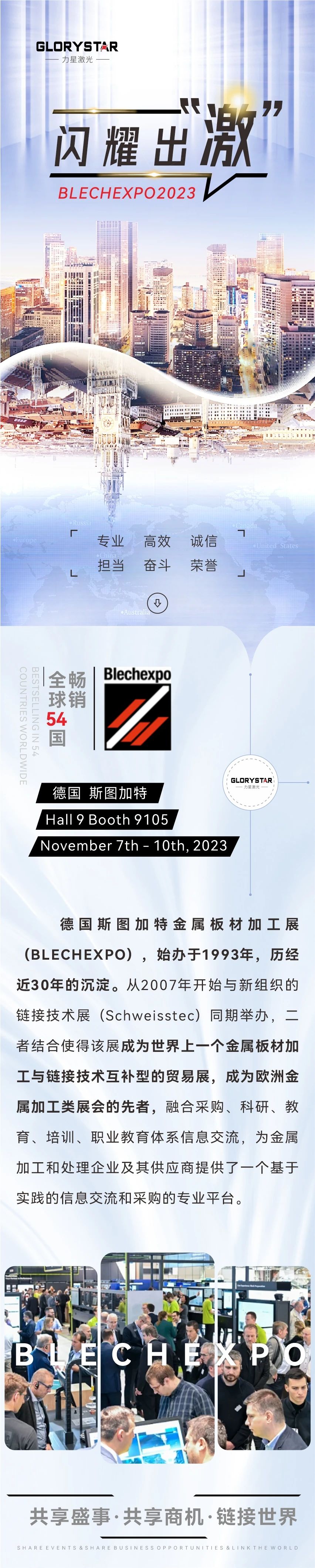 閃耀出“激”！力星激光重磅亮相德國斯圖加特金屬板材加工展！