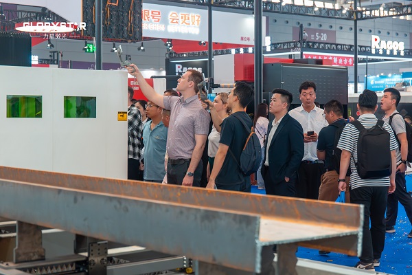 NS-12020H 型鋼激光二次加工自動化線首發成功，火爆熱銷！