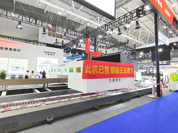 NS-12020H 型鋼激光二次加工自動化線首發成功，火爆熱銷！