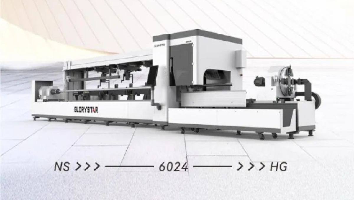 力星激光NS-6024HG三卡盤激光切管機比肩某快，風靡全球！